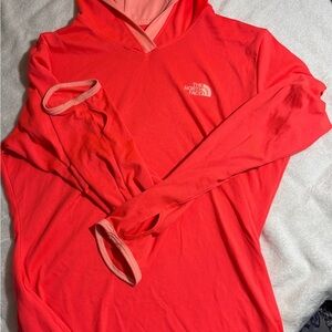 The North Face Bright Coral Pullover S